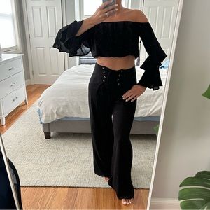 Crop Top & Pants Set
